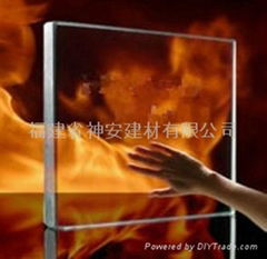  Factory Supply Heat insulation type Fire Glass 