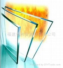 【福建玻璃厂】供应防火玻璃，8mm单片防火玻璃