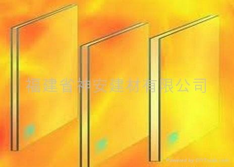  Factory Supply Heat insulation type Fire Glass 