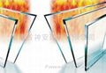  Factory Supply Heat insulation type Fire Glass 