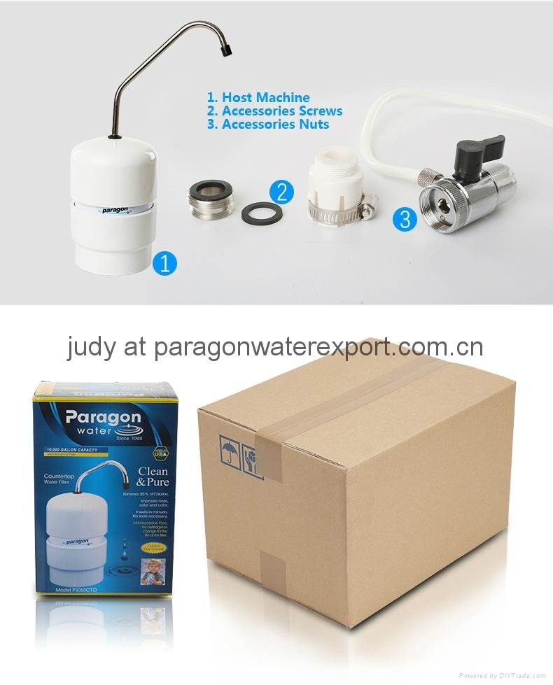 Countertop 5stage Water Filter P3050ctd Paragon China