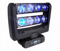 two head led spider beam moving 8*10W