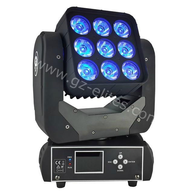 mini liner beam wash 9*12W RGBW 4in1 led moving stage light