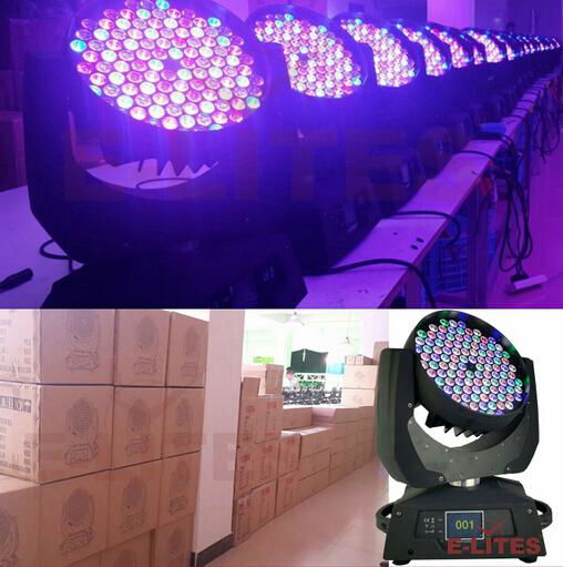 108*3W LED RGBW 染色摇头灯 4