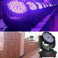 108*3W RGBW wash led moving head disco light 4