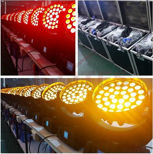 RGBWAUV 6in1 led zoom wash 36*18W moving project light 4