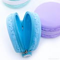 Macaron silicone coin purse