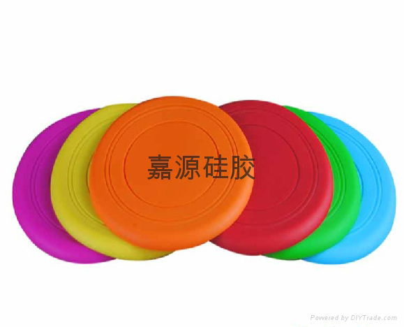 pet dog Toys silicone frisbee 3