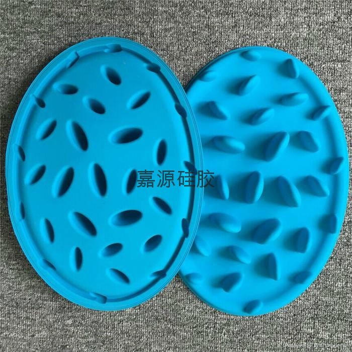 silicone slow feeder pet dog bowl 2