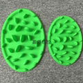 silicone slow feeder pet dog bowl