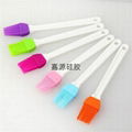 plastic handle BBQ silicone oil brush