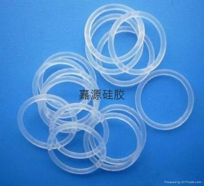 clear silicone rubber o seal ring 2