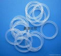 clear silicone rubber o seal ring 2