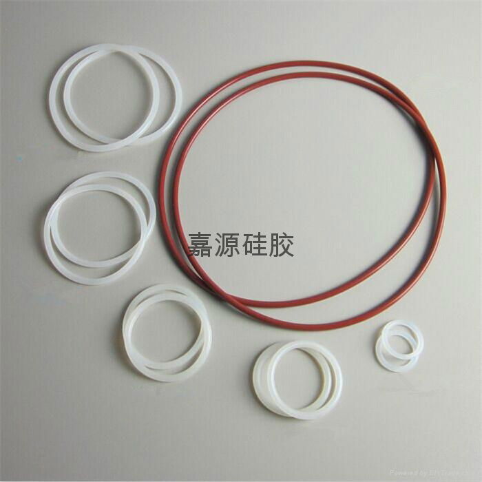 clear silicone rubber o seal ring 5