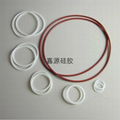 clear silicone rubber o seal ring