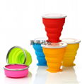 500ml Silicone Folding Cups