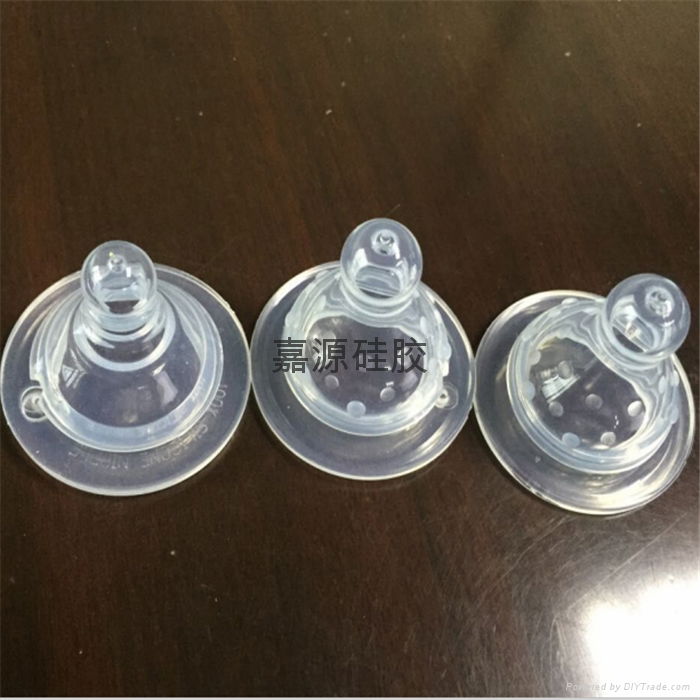 EN14350-2 standard baby pacifier silicone nipple 3