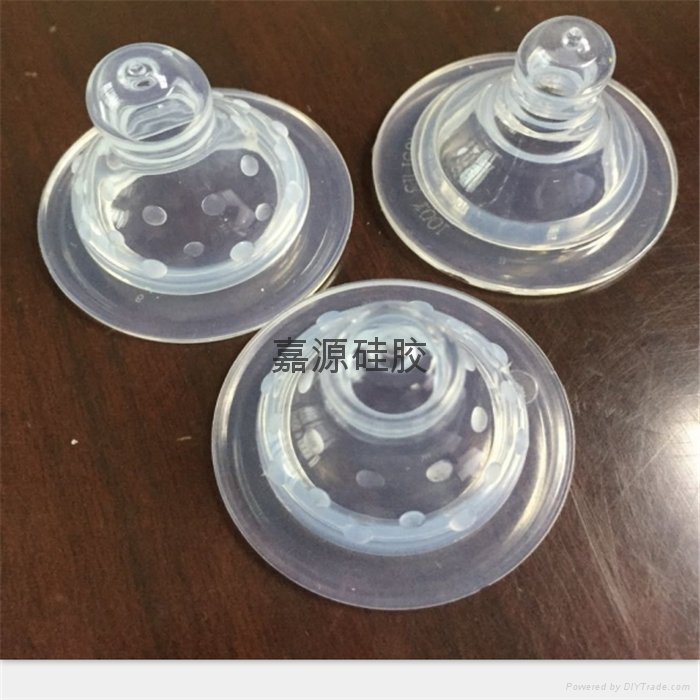 EN14350-2 standard baby pacifier silicone nipple 4