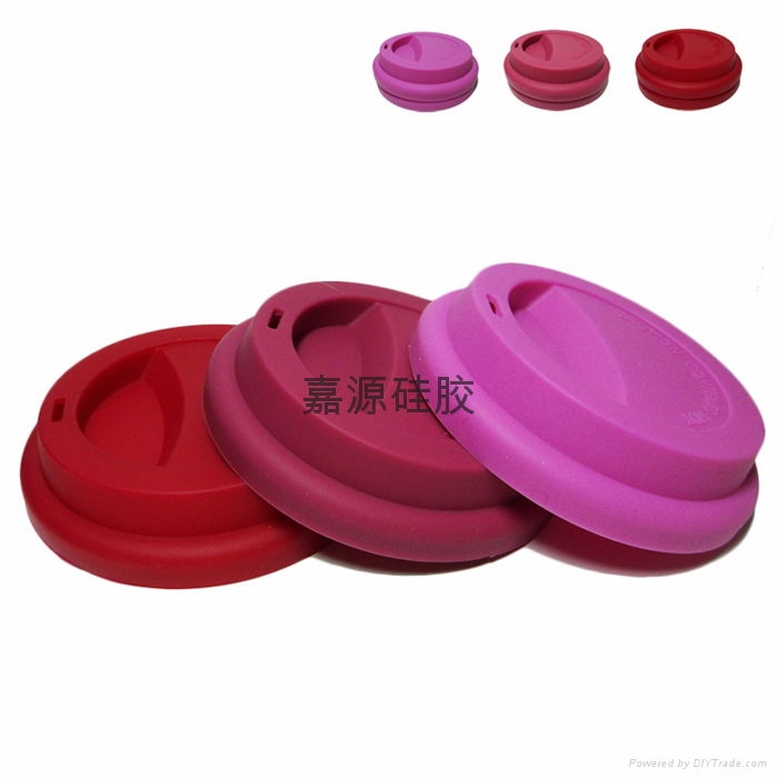 FDA standard silicone coffee cup lid cup sleeve 3