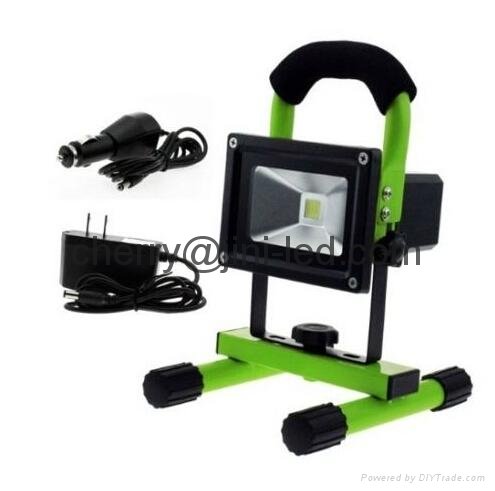 JN Outdoor Rechargeable Portable Led Floodlight with stand 5