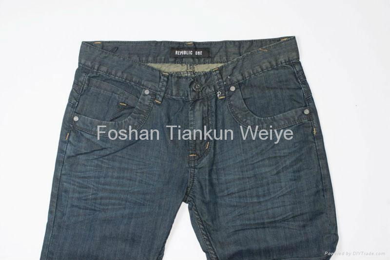 2014 hot selling wholesales high quality men's jeans 4