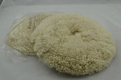 Lamb wool car buffering pad for auto  