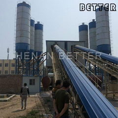 HZS75 concrete mixing plant