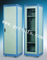 luxury toughened glass network cabinet(racks)  1