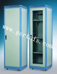 luxury toughened glass network cabinet(racks)