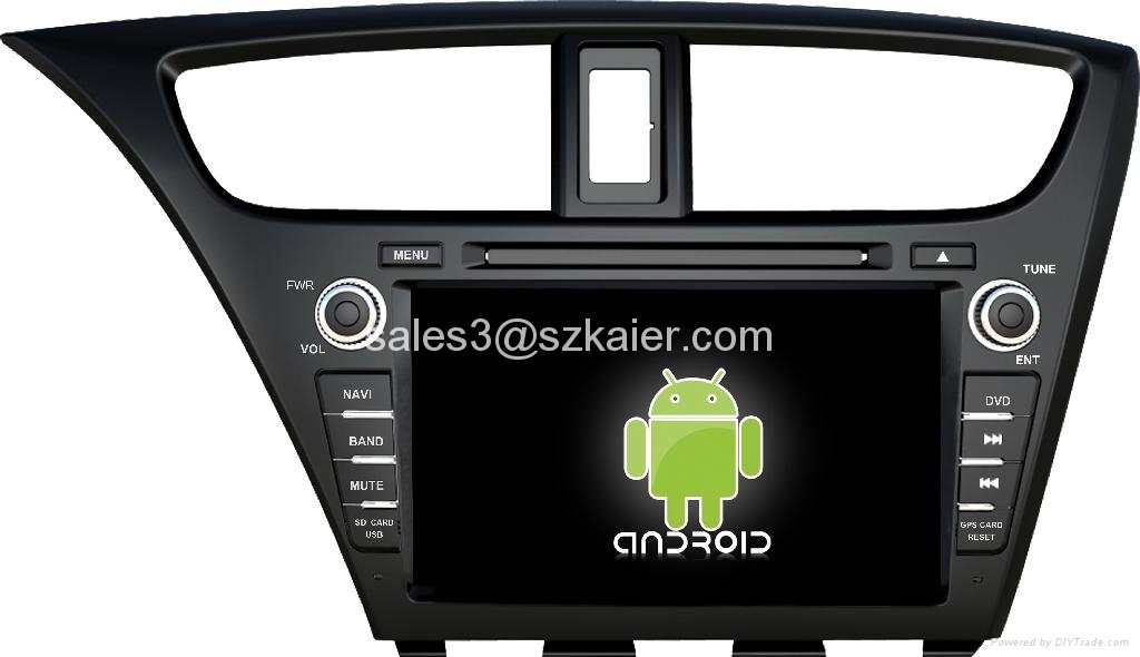 Android system car dvd for Honda 2014 Civic