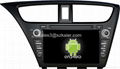 Android system car dvd for Honda 2014 Civic