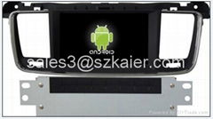 7 inch car dvd player for Peugeot 508