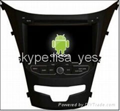 7'' Android car dvd for Ssangyong Korando