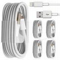 Lightning Data Cable For Apple iPhone 5 iPhone 6 White Bulk (Pack OF 10)