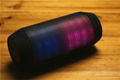 Pulse Portable Wireless Bluetooth Speaker Colorful 360 LED lights Support NFC U-