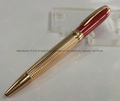 FOR ROAMER High Quality Luxury Metal ROSE GOLD Ball Pen 