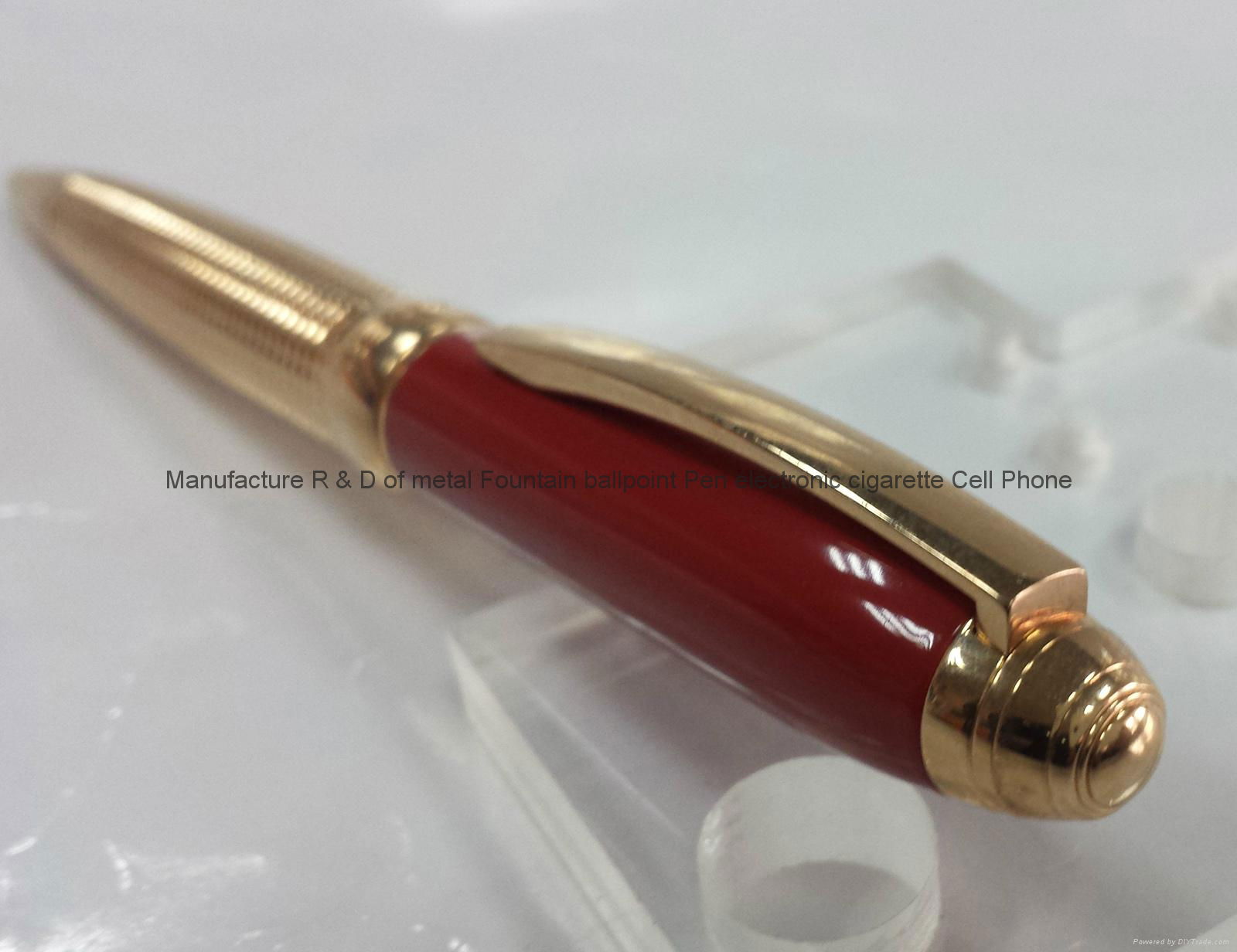 FOR ROAMER High Quality Luxury Metal ROSE GOLD Ball Pen  5