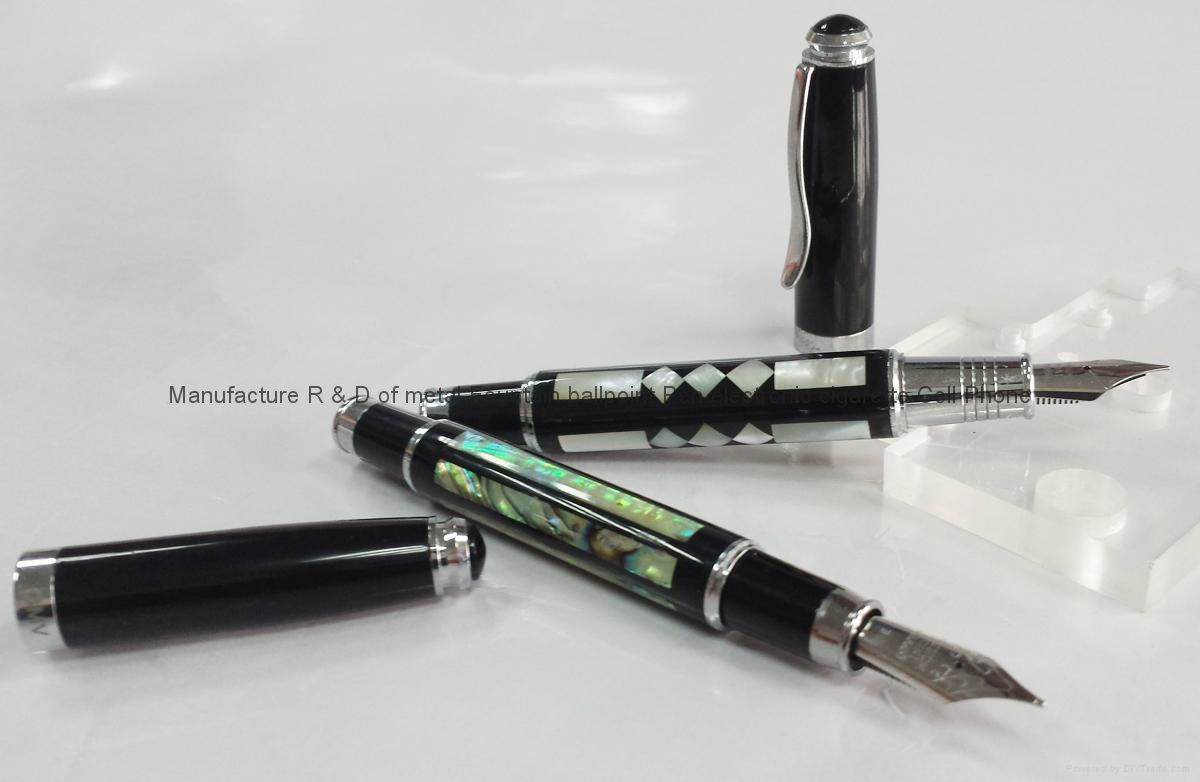 2015 new High Quality Luxury Metal Shell Fountain pen 3