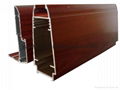 Wood-grain aluminium profiles 3