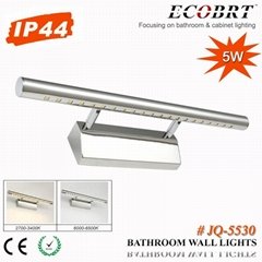 ECOBRT- 5w LED Bathroom Lighting 5050 LED Wall Light in washroom 220V