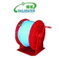 Hand operated hose reel