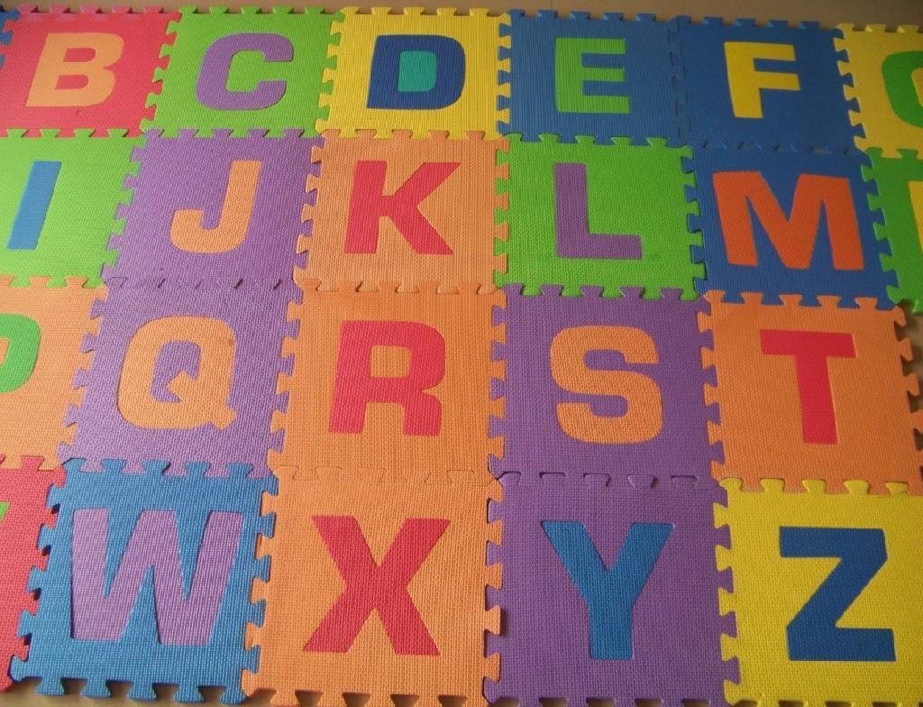 Eco-Friendly EVA Education Alphabet Numbers Puzzle Jigsaw Mat