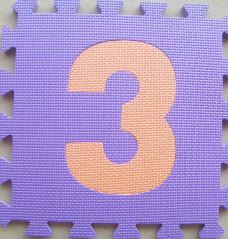 Eco-Friendly EVA Education Alphabet Numbers Puzzle Jigsaw Mat 3