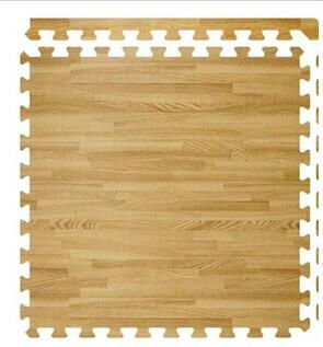 Wood Grain Printed EVA Floor Interlocking Mats 2