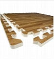 Wood Grain Printed EVA Floor Interlocking Mats 3