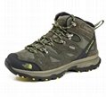 Genuine Leather rubber sole hiking climbing trekking outdoor shoes for men 4
