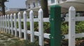 pvc塑鋼草坪圍欄塑料綠化帶護欄