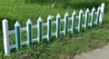 pvc草坪护栏安装简易