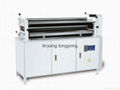 Adjustable speed gluing machine 1