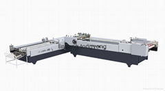 Automatic pasting box machine